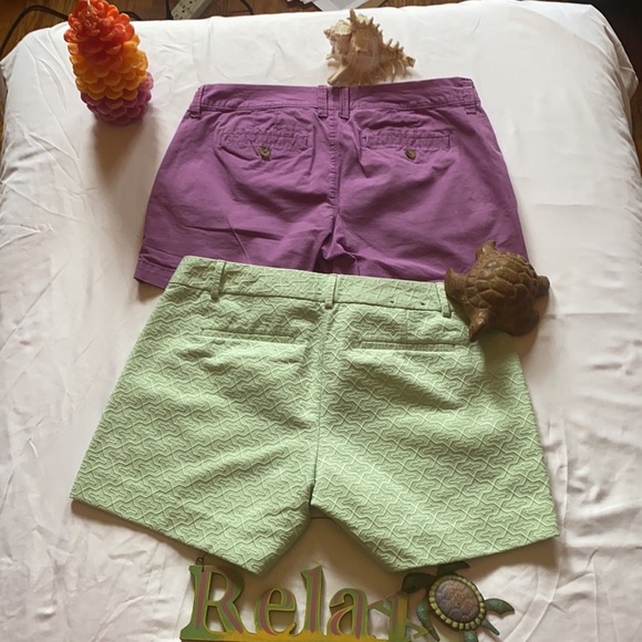 ❤️NWOT BananaRepublic&purple shorts ❤️ - Picture 3 of 3